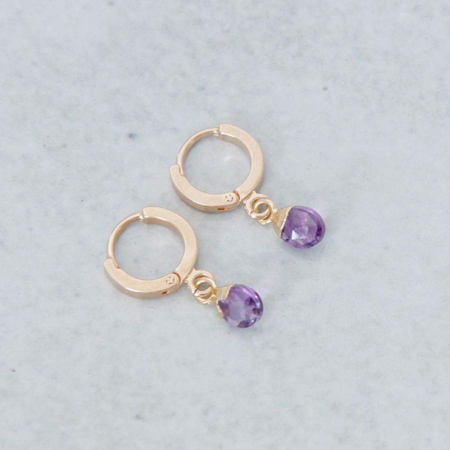 Juwelen billy rose | Gold Dipped Amethyst