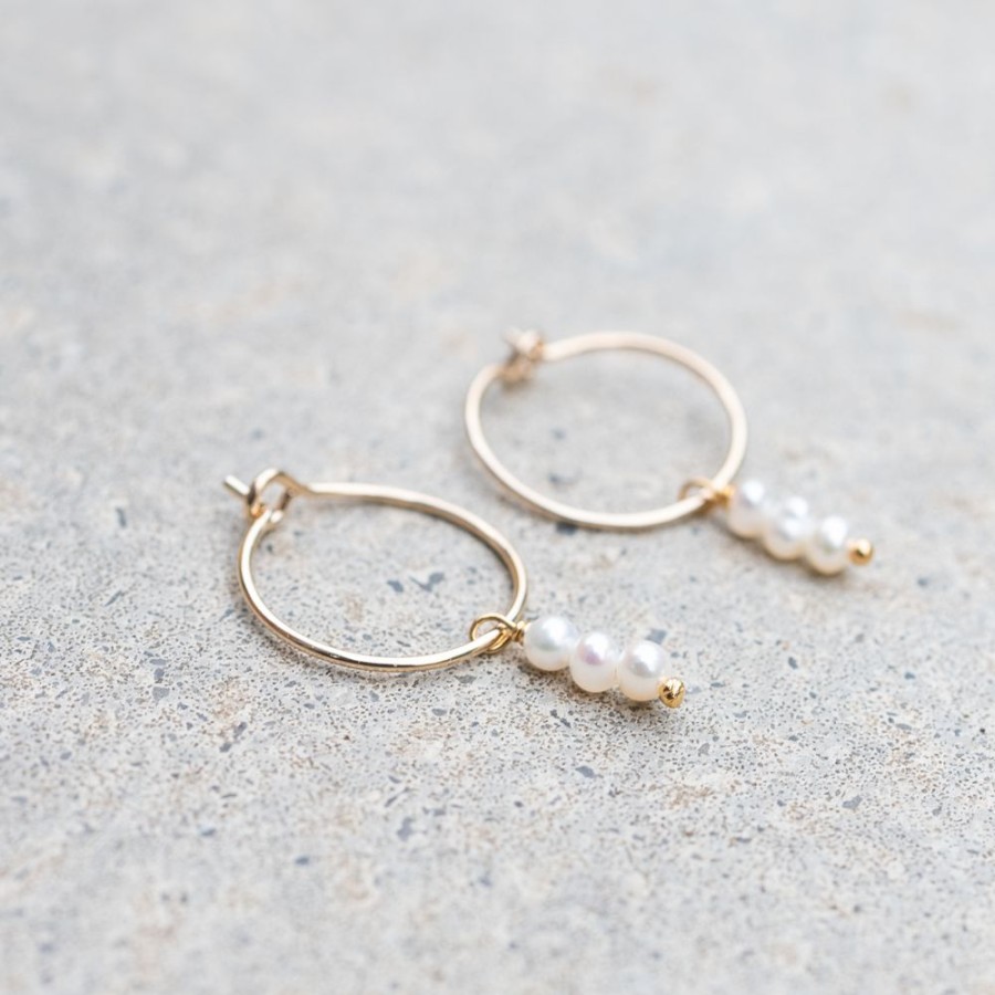 Juwelen billy rose | Creoles Pearls And Gold