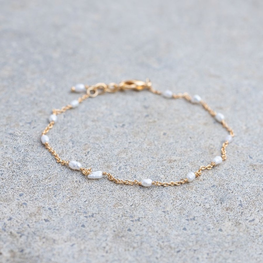 Juwelen billy rose | Pearls On A String Bracelet