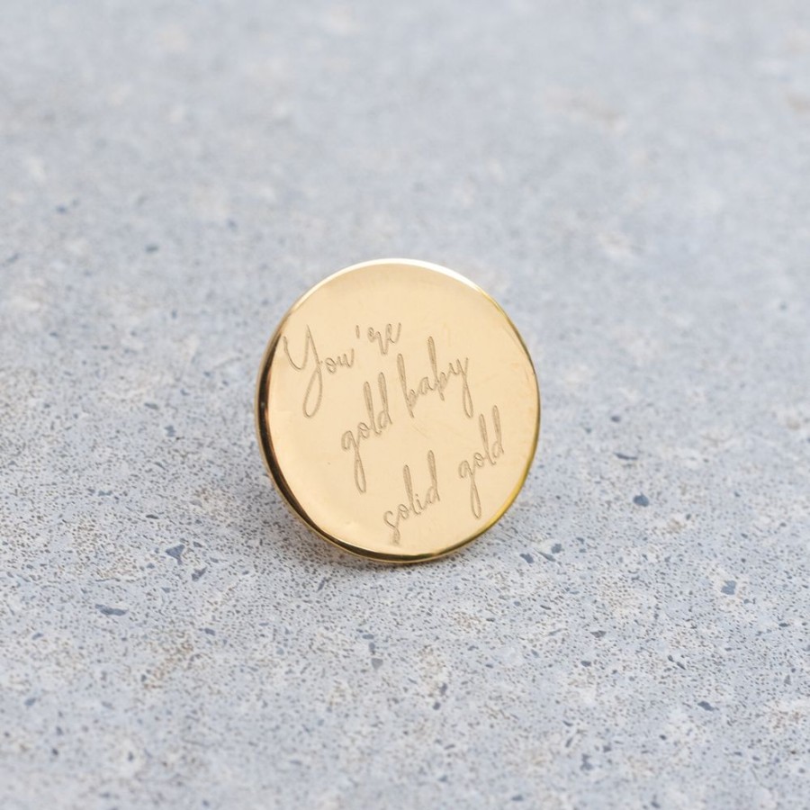 Juwelen billy rose | You'Re Gold Pin