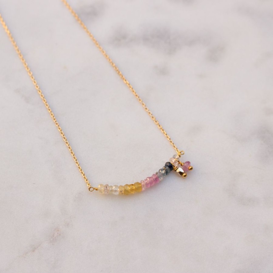 Juwelen billy rose | Rainbow Sapphire Necklace