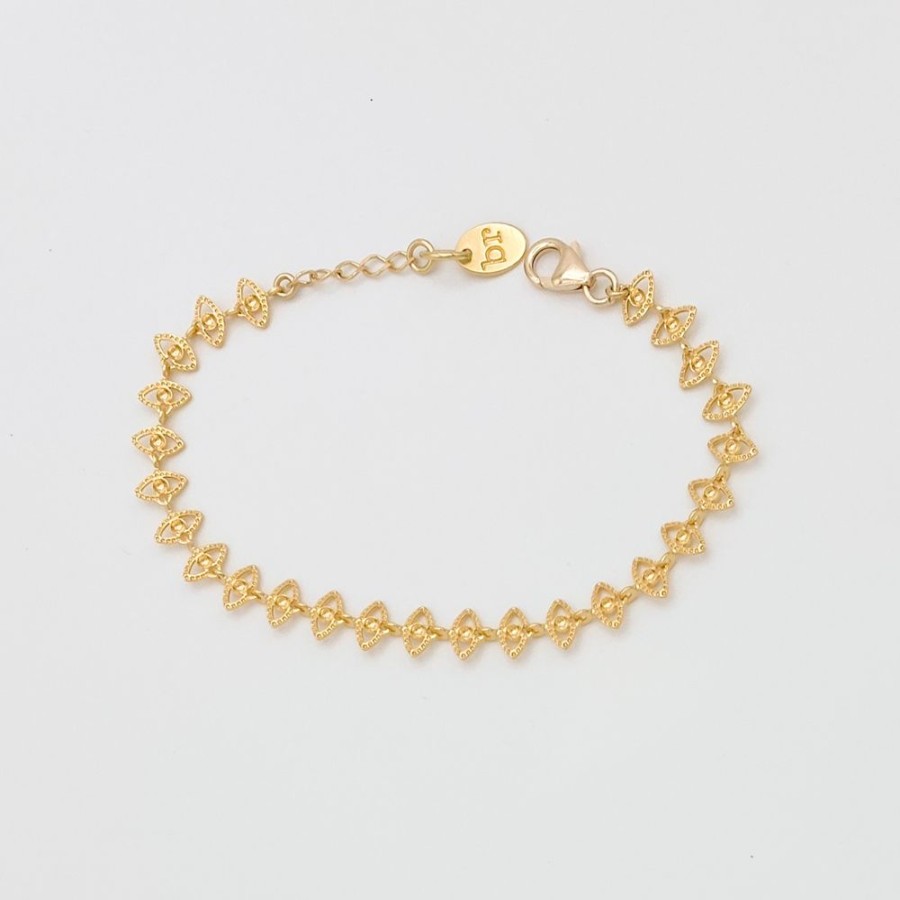 Juwelen billy rose | Golden Eyes Anklet