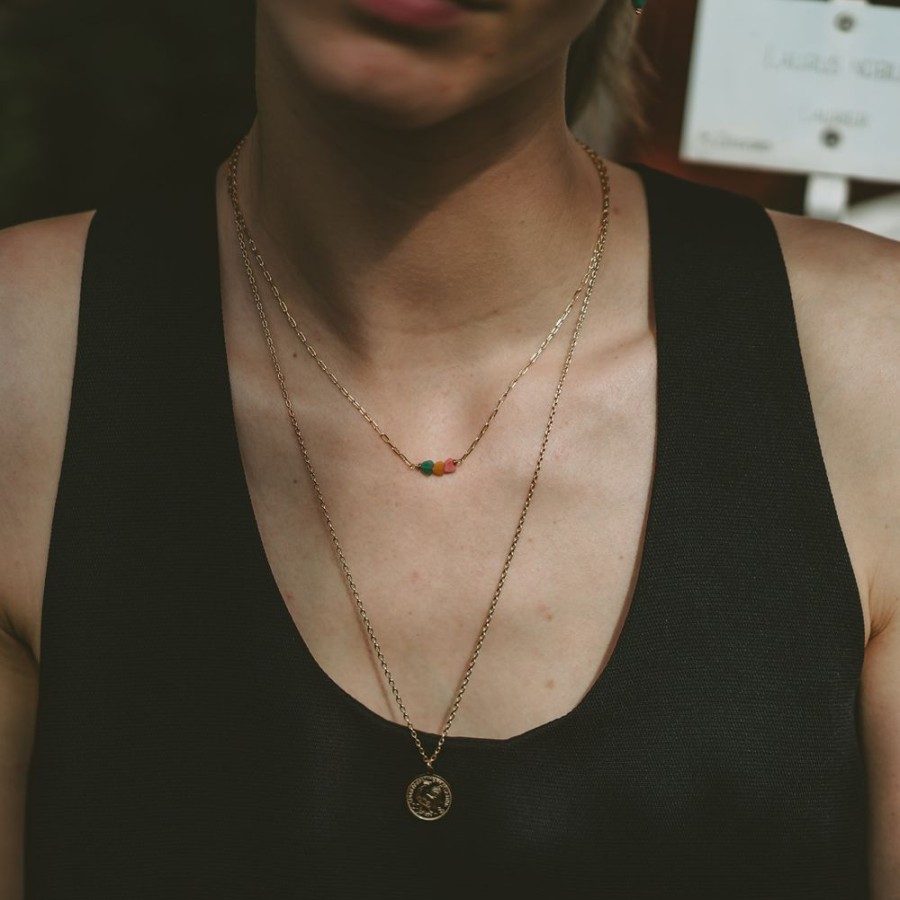 Juwelen billy rose | Three Of A Kind Necklace