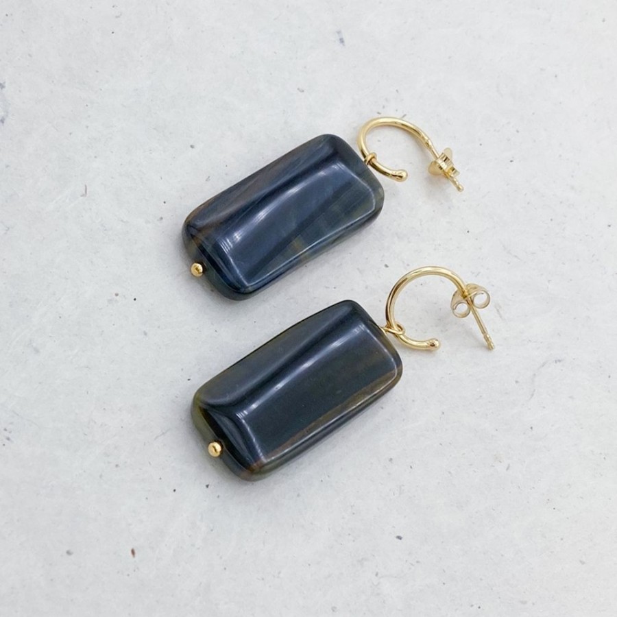 Juwelen billy rose | Tiger Square Earrings